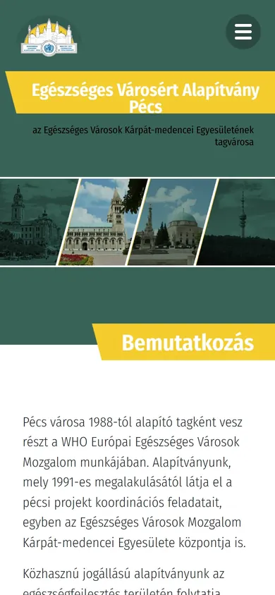 Az Egészséges Pécs mobilon